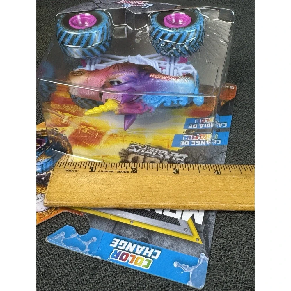 Monster Jam Sparkle Smash Mud Blasters Kids Model Diecast Toy Trucks Car 1:64 3+